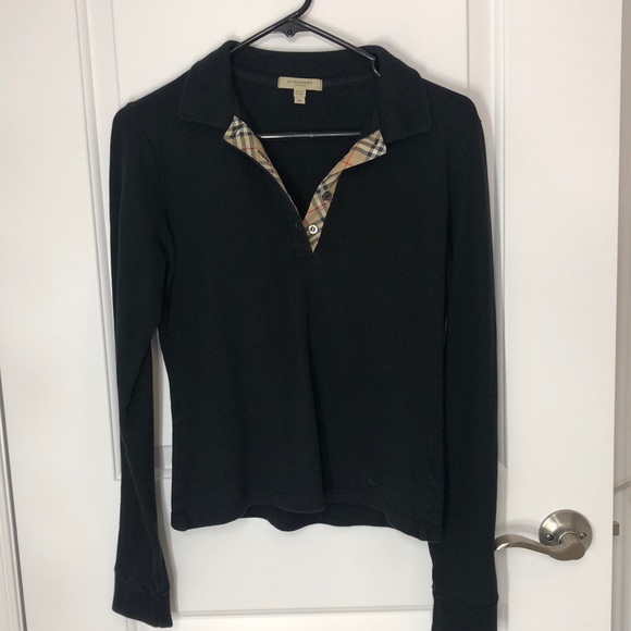 Burberry Tops - Authentic Burberry cotton polo - M